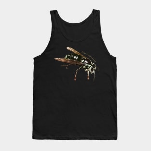 Bald-faced Hornet (a wasp, really) Tank Top